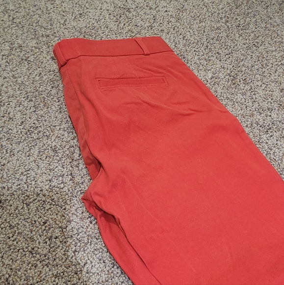 Red stretch pants - Picture 4 of 4